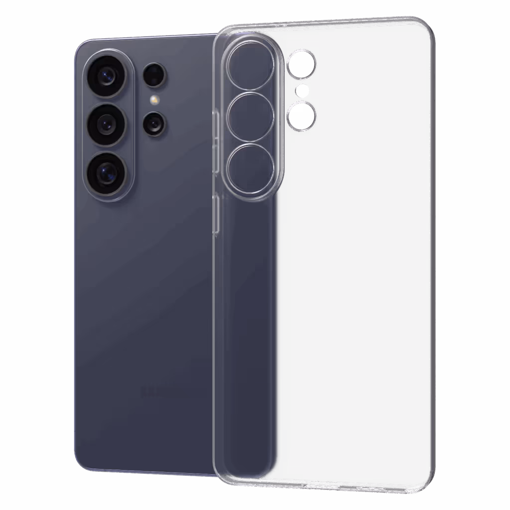 Casing ponsel minimalis ultra tipis 0,35 mm dengan pilihan lapisan matte dan transparan, potongan presisi, dan perlindungan kamera yang ditinggikan untuk Samsung Galaxy S26.
