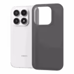Ultra-thin 0.9mm minimalist phone case with matte and transparent finish options, precision cutouts, and raised camera protection for Xiaomi 17/17 Pro.