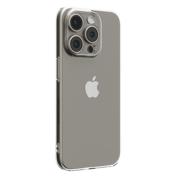 The Āsenaru Airlite Thin Case, a crystal-clear polycarbonate case for iPhone, with a 0.5mm thickness, providing slim and unobtrusive protection.