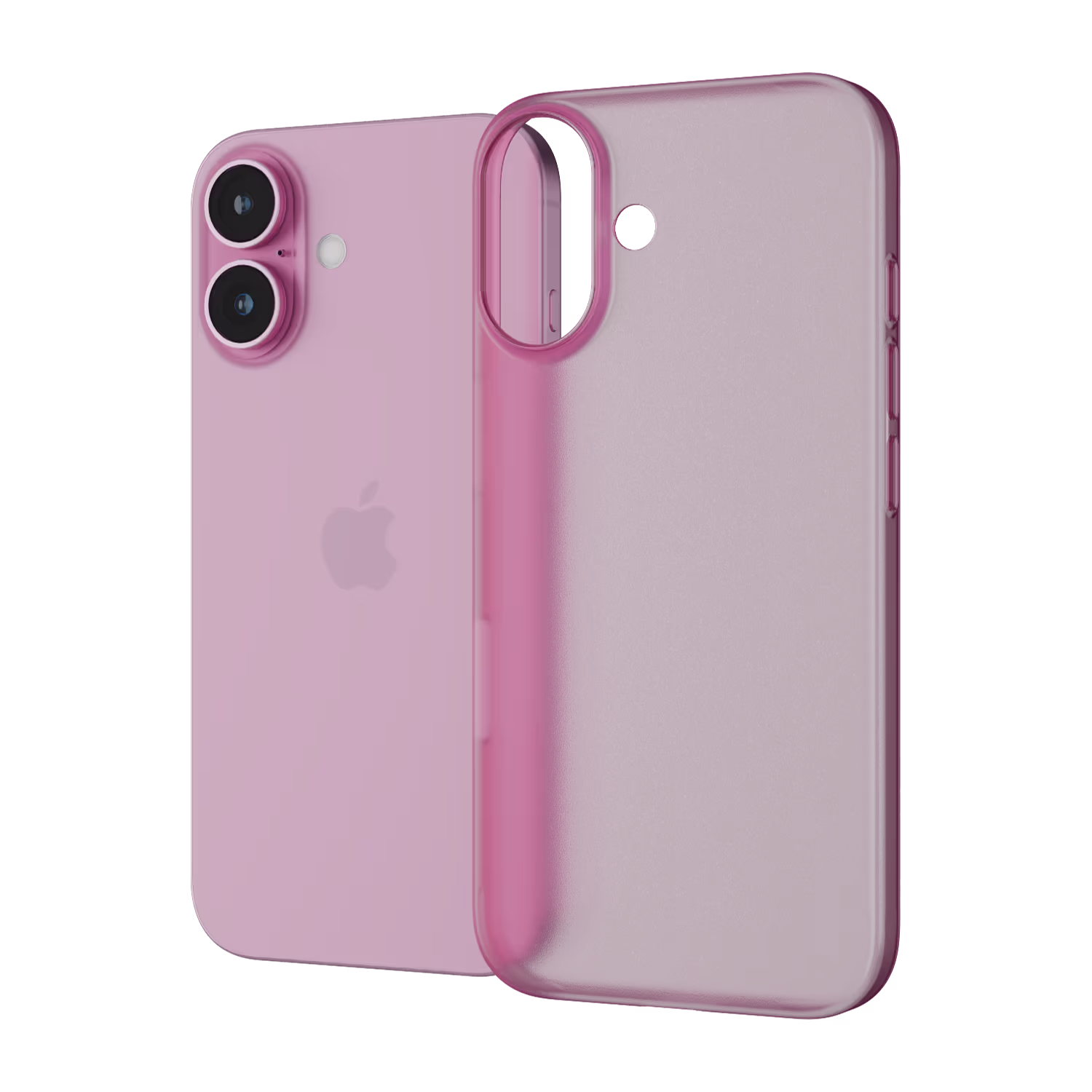 The Āsenaru Signature Super Slim Case, an ultra-thin 0.35mm iPhone case available in multiple colors, designed to provide sleek, minimalist protection with raised edges around the screen and camera.