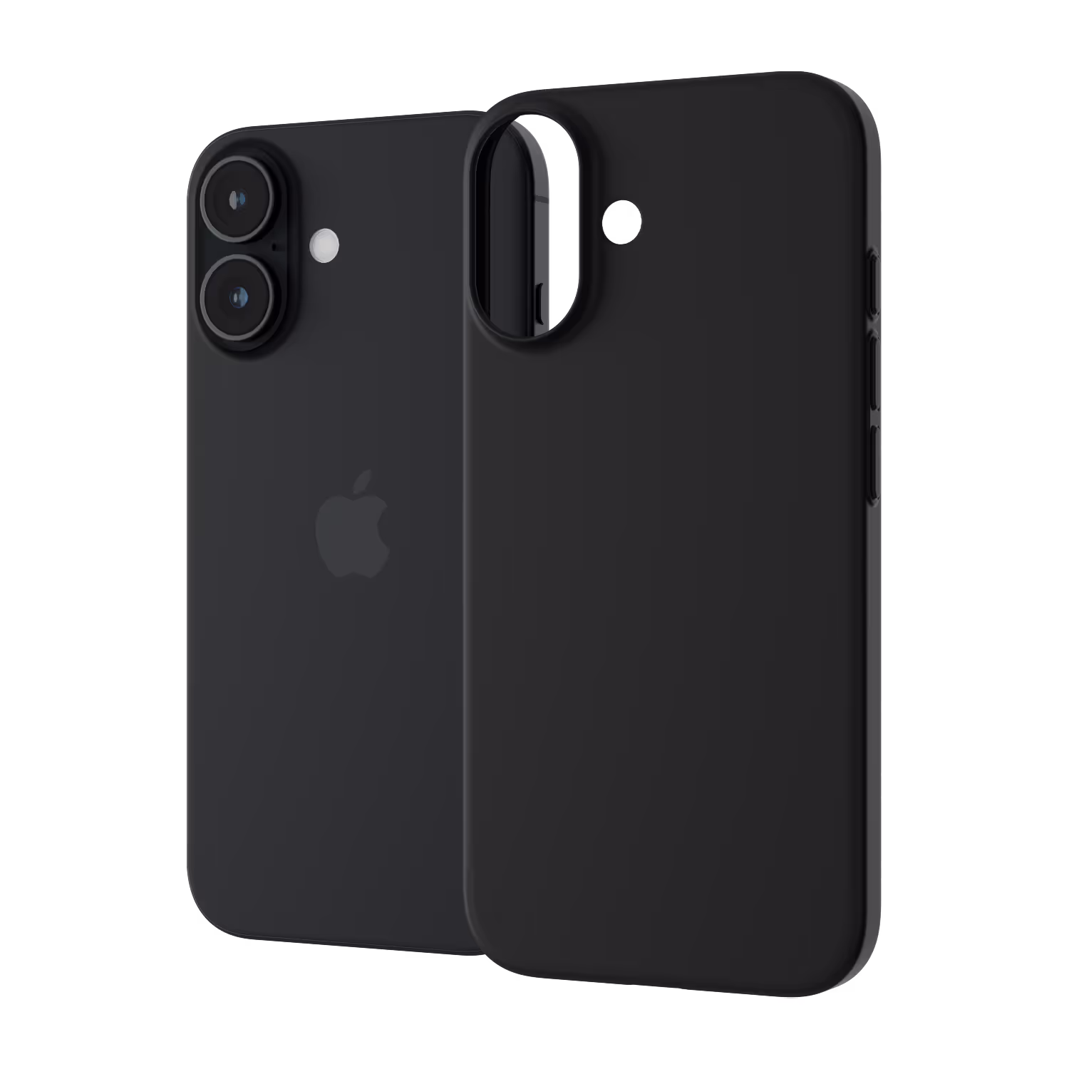 The Āsenaru Signature Super Slim Case, an ultra-thin 0.35mm iPhone case available in multiple colors, designed to provide sleek, minimalist protection with raised edges around the screen and camera.