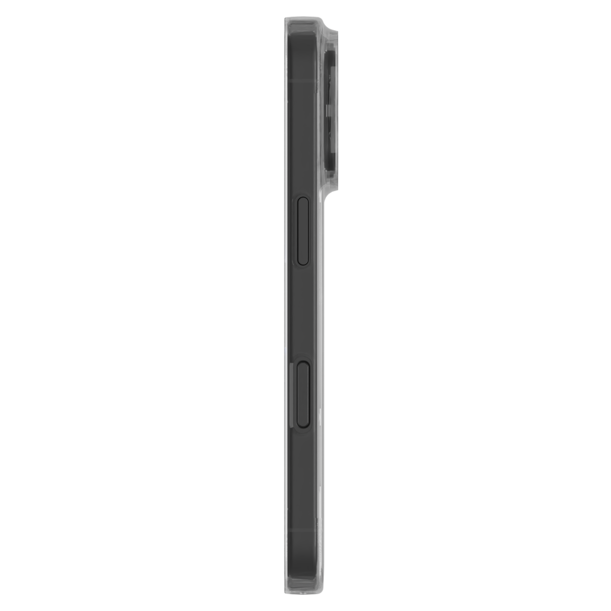 The Āsenaru Airlite Magsafe Thin Case, a crystal-clear polycarbonate case for iPhone, with a 0.5mm thickness, providing slim and unobtrusive protection with magsafe compatibility.