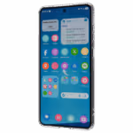 Casing Āsenaru Lite Hybrid Magsafe, casing Galaxy S25 yang tipis dengan ketebalan 1,3 mm, dilengkapi dengan bantalan TPU transparan dan bagian belakang dari polikarbonat yang kokoh, menawarkan perlindungan penuh dan kompatibilitas dengan MagSafe.