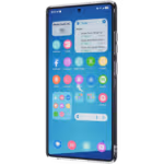 Casing Āsenaru Lite Hybrid Magsafe, casing Galaxy S25 yang tipis dengan ketebalan 1,3 mm, dilengkapi dengan bantalan TPU transparan dan bagian belakang dari polikarbonat yang kokoh, menawarkan perlindungan penuh dan kompatibilitas dengan MagSafe.