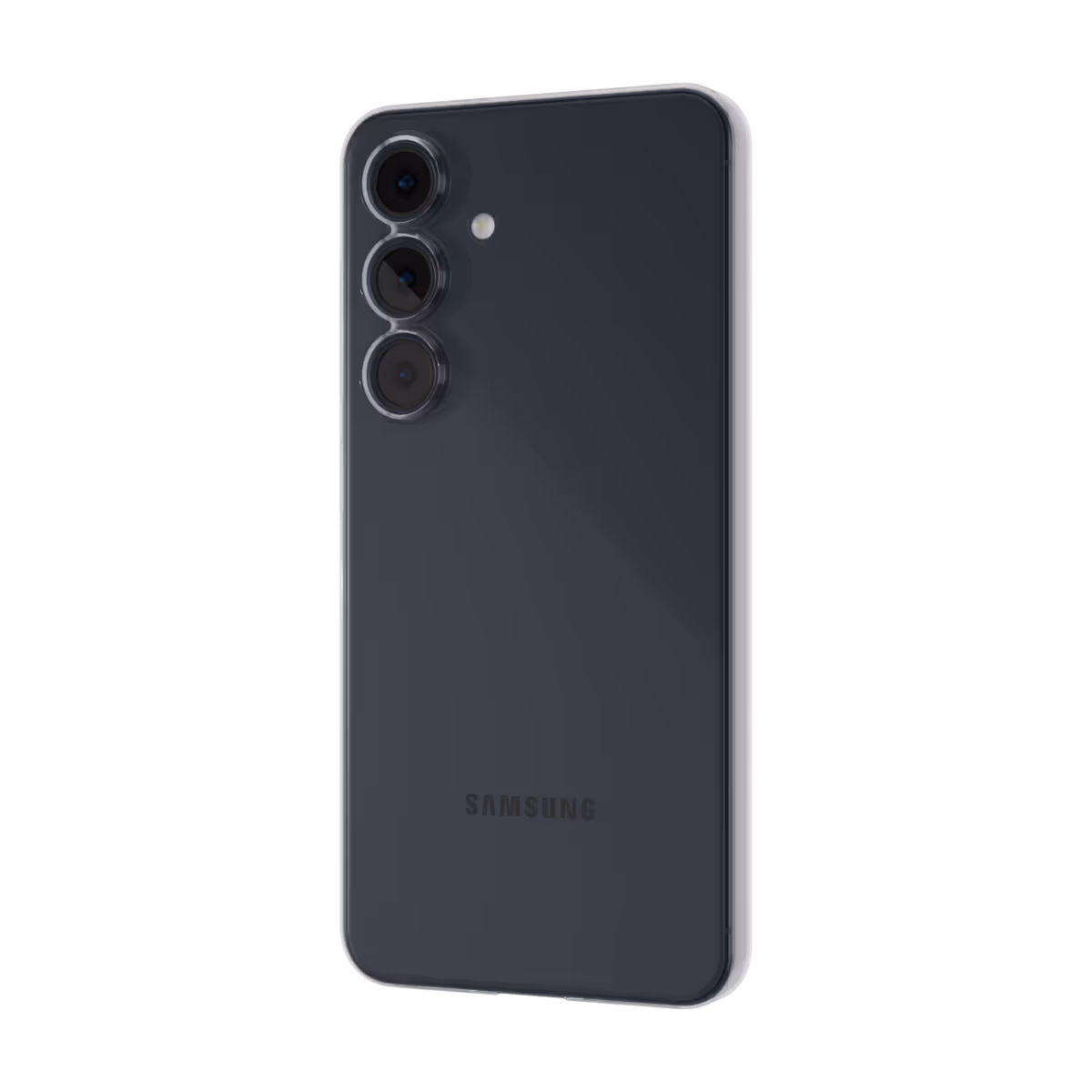 The Āsenaru Signature Super Slim Case, an ultra-thin 0.35mm Galaxy S25 case available in multiple colors, designed to provide sleek, minimalist protection with raised edges around the screen and camera.