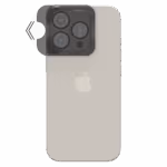 Pelindung lensa kamera kaca tempered 9H dengan lapisan anti-minyak dan desain presisi untuk perlindungan kamera iPhone yang tahan gores.