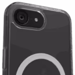 Casing Āsenaru Lite Hybrid Magsafe, casing iPhone tipis berketebalan 1,3 mm dengan bantalan TPU transparan dan bagian belakang dari polikarbonat yang kokoh, menawarkan perlindungan penuh dan kompatibilitas dengan MagSafe.
