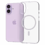 Āsenaru Airlite Magsafe Thin Case, casing polikarbonat bening untuk iPhone, dengan ketebalan 1mm, memberikan perlindungan ramping dan tidak mengganggu dengan kompatibilitas MagSafe.