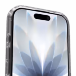 Casing Āsenaru Lite Hybrid Magsafe, casing iPhone tipis berketebalan 1,3 mm dengan bantalan TPU transparan dan bagian belakang dari polikarbonat yang kokoh, menawarkan perlindungan penuh dan kompatibilitas dengan MagSafe.