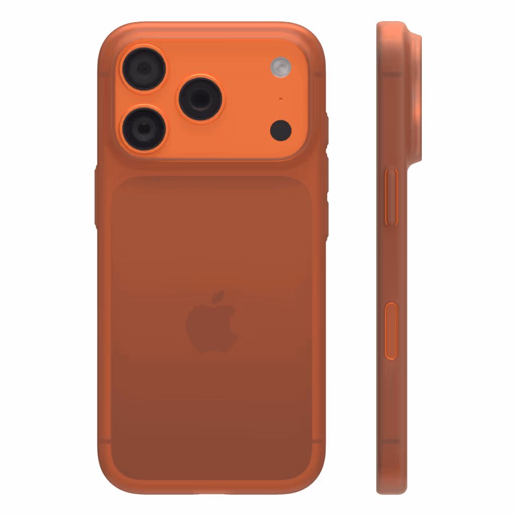 Casing ponsel minimalis ultra tipis 0,35 mm dengan pilihan lapisan matte dan transparan, potongan presisi, dan perlindungan kamera yang ditinggikan untuk iPhone 17.