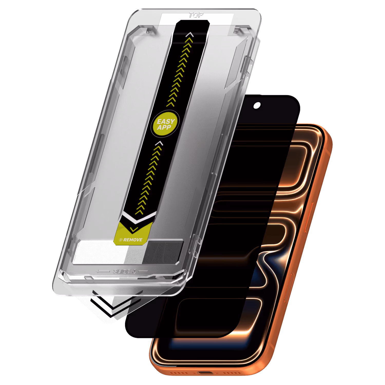 Gambar Āsenaru DustShield Tempered Glass, pelindung layar penuh berketebalan 0,4 mm untuk Galaxy, dilengkapi dengan tingkat kekerasan 9H dan lapisan jaring baja untuk perlindungan ekstra terhadap debu dan goresan, serta kit pemasangan untuk pemasangan yang mudah.