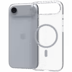 Āsenaru Airlite Magsafe Thin Case, casing polikarbonat bening untuk iPhone, dengan ketebalan 1mm, memberikan perlindungan ramping dan tidak mengganggu dengan kompatibilitas MagSafe.