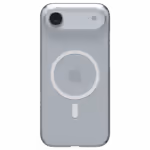 Āsenaru Airlite Magsafe Thin Case, casing polikarbonat bening untuk iPhone, dengan ketebalan 1mm, memberikan perlindungan ramping dan tidak mengganggu dengan kompatibilitas MagSafe.