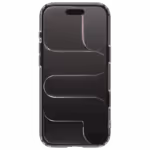 The Āsenaru Lite Hybrid Magsafe Case, a slim 1.3mm iPhone case with transparent TPU bumpers and a rigid polycarbonate back, showcasing full protection and MagSafe compatibility.