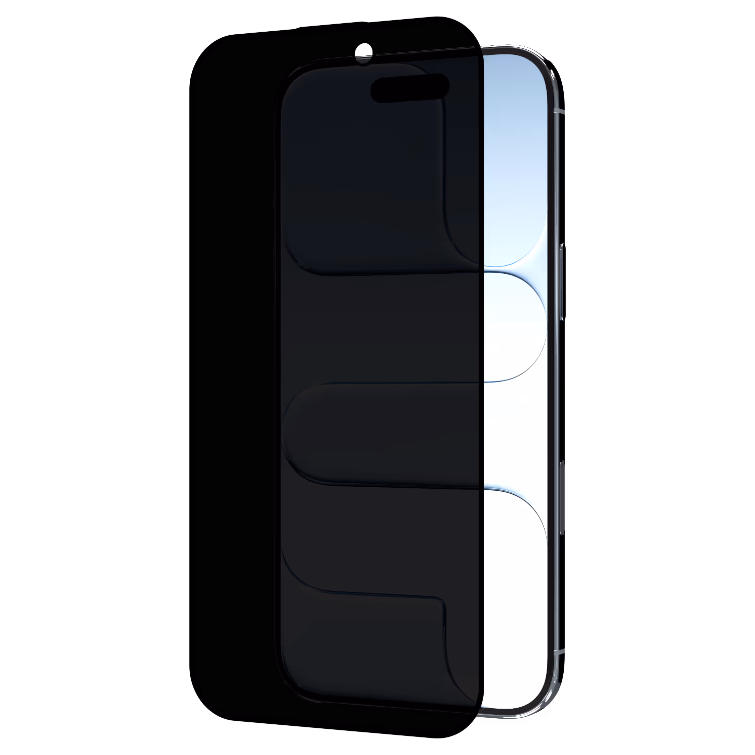 Āsenaru dustshield tempered glass, a 0. 4mm full-coverage screen protector for iphone, featuring 9h hardness and a steel mesh overlay for enhanced dust and scratch protection and installation kit for easy application.