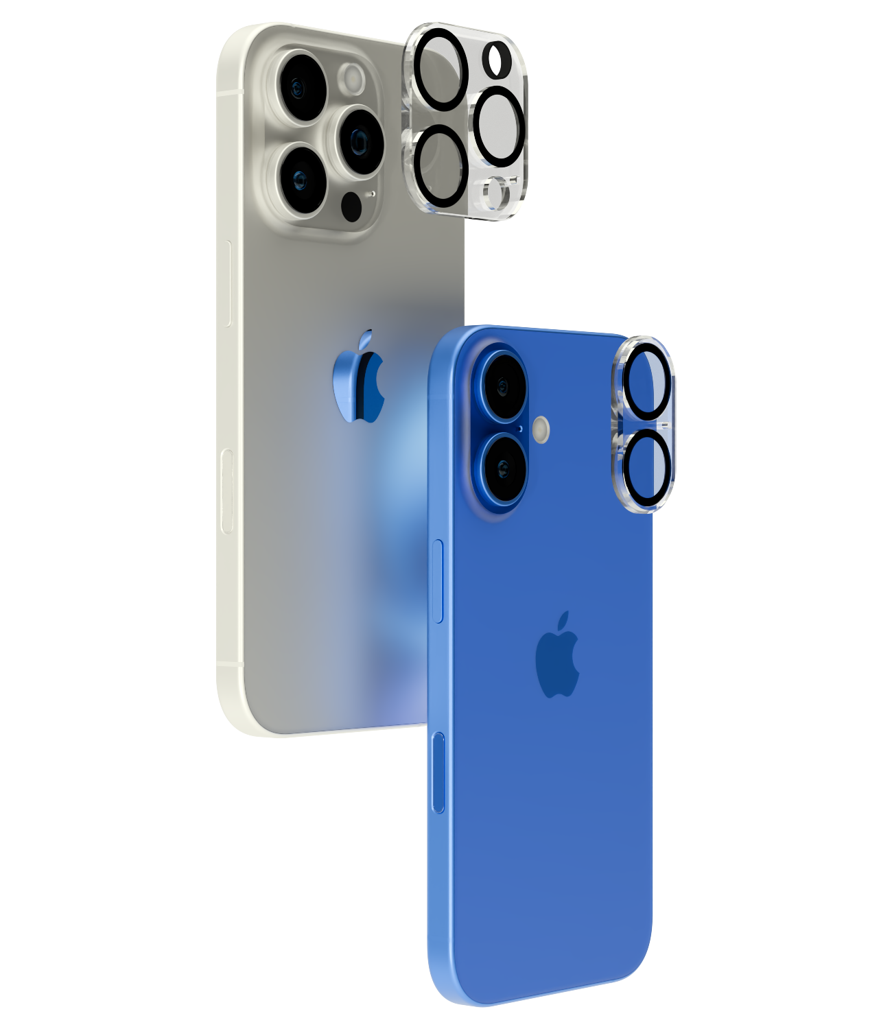 Protect your iPhone camera with Asenaru's CrystalShield Tempered Glass, offering 9H hardness and anti-glare technology for clear, flawless photos. Precision-cut for iPhone 13, 14, 15, and 16 series, it blends style with superior protection.